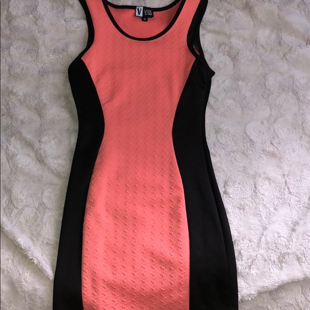 Peach active wear dress